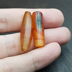 Antique Old African Rare AGATE Traded Bead Top Rare Himalayas  Bead AFR-CT-4