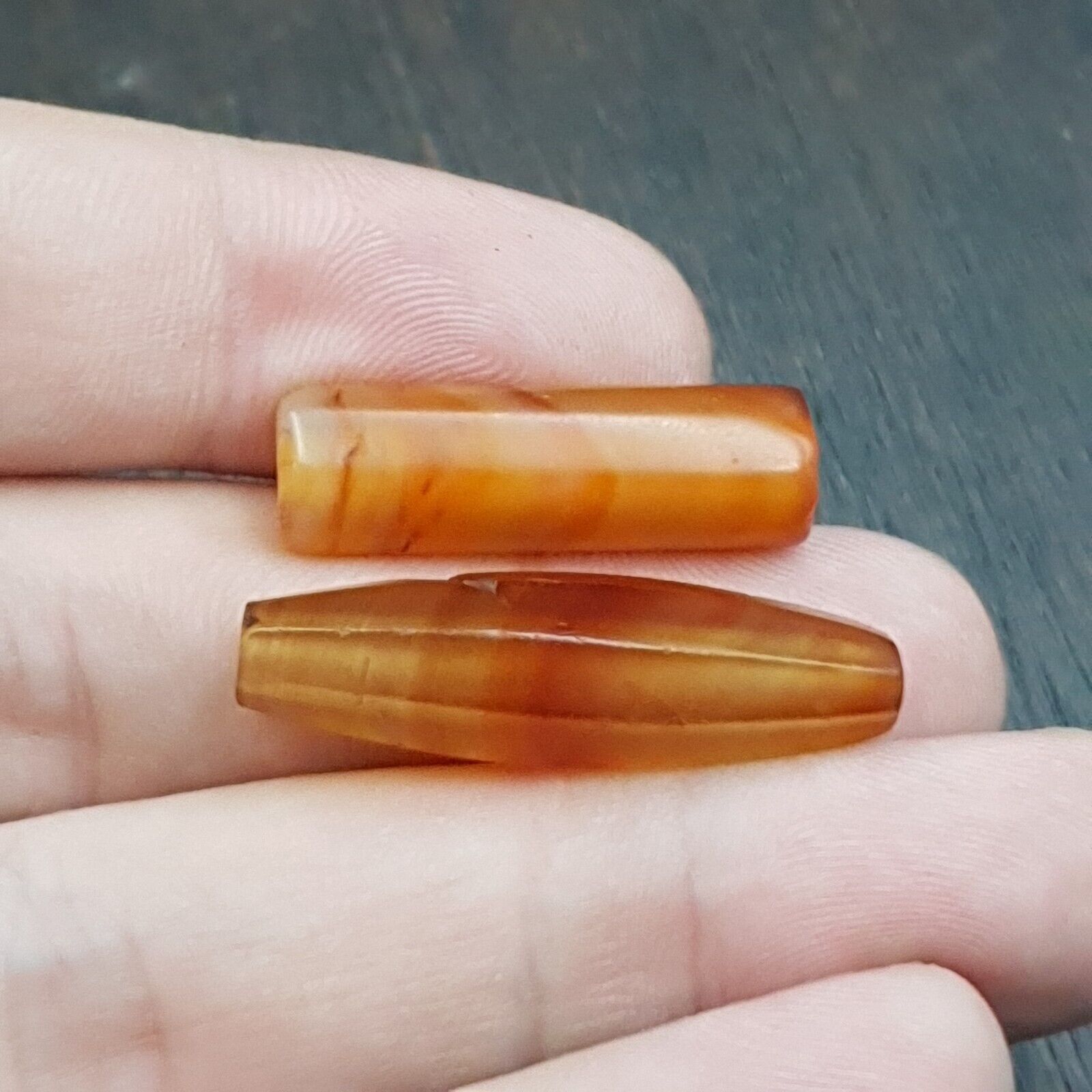 Antique Old African Rare AGATE Traded Bead Top Rare Himalayas  Bead AFR-CT-4