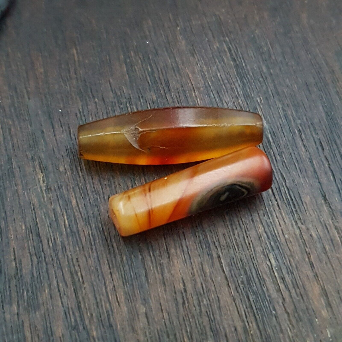Antique Old African Rare AGATE Traded Bead Top Rare Himalayas  Bead AFR-CT-4