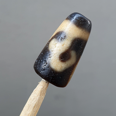 Antique Himalayan Indo Tibetan Agate Dzi Bead Amulet #TBC-5