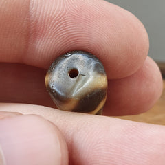 Antique Himalayan Indo Tibetan Agate Dzi Bead Amulet #TBC-5