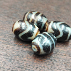 Antique Himalayan Tibetan Agate Dzi Bead Amulet  #3-2