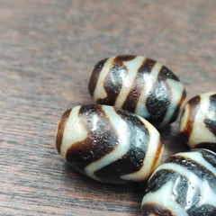 Antique Himalayan Tibetan Agate Dzi Bead Amulet  #3-2
