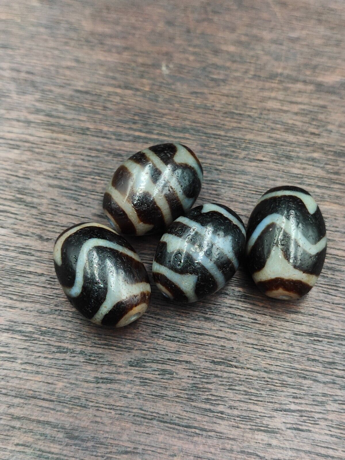 Antique Himalayan Tibetan Agate Dzi Bead Amulet  #3-2