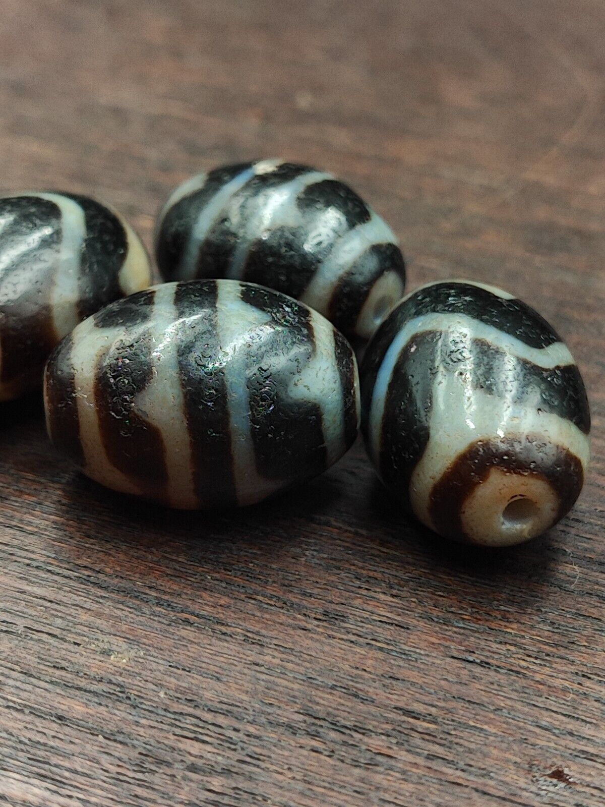 Antique Himalayan Tibetan Agate Dzi Bead Amulet  #3-2