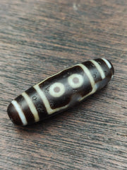 Nepalese Himalayan Indo Tibetan Agate Dzi Bead Amulet  #3-3