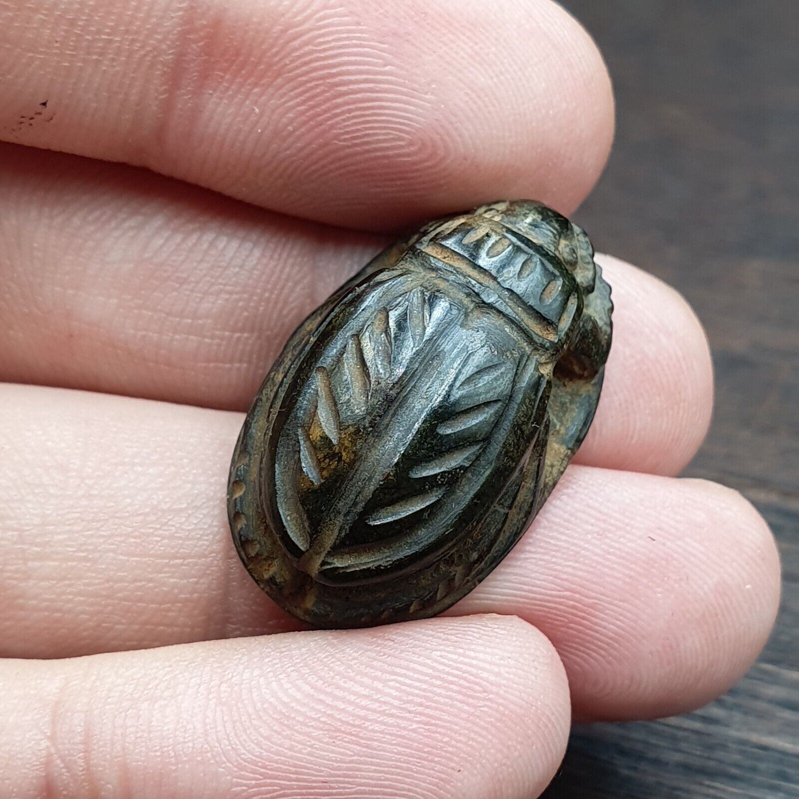 Scarab And Eye Ancient Egyptian amulets Scarabs are beetle-shaped amulets