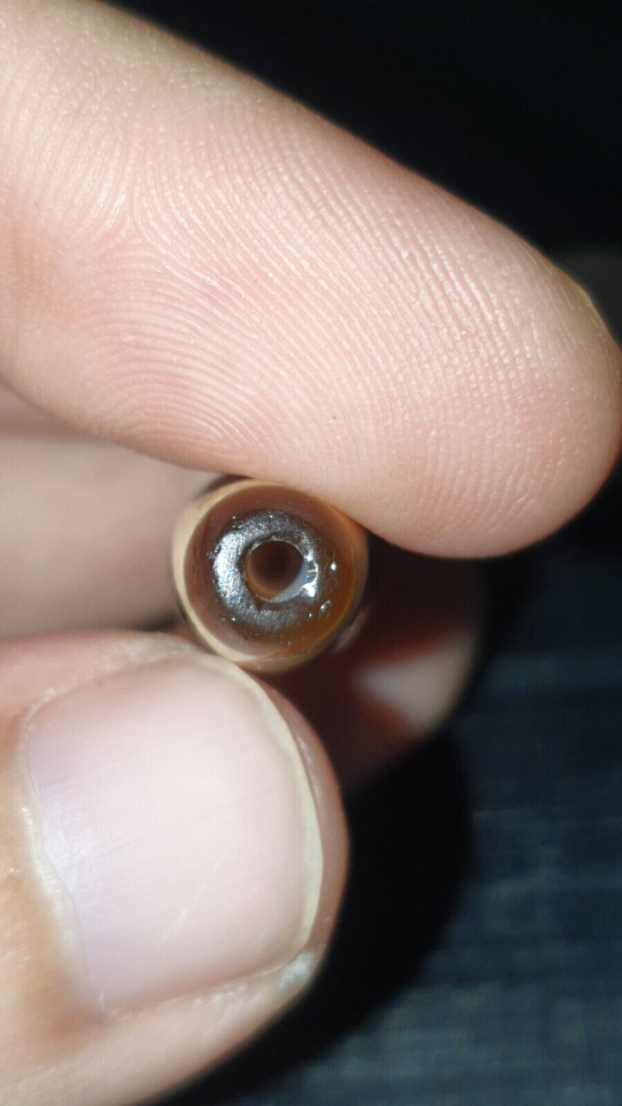 Old Himalayan Indo Tibetan Agate DZI Bead Tigerteeth pattern