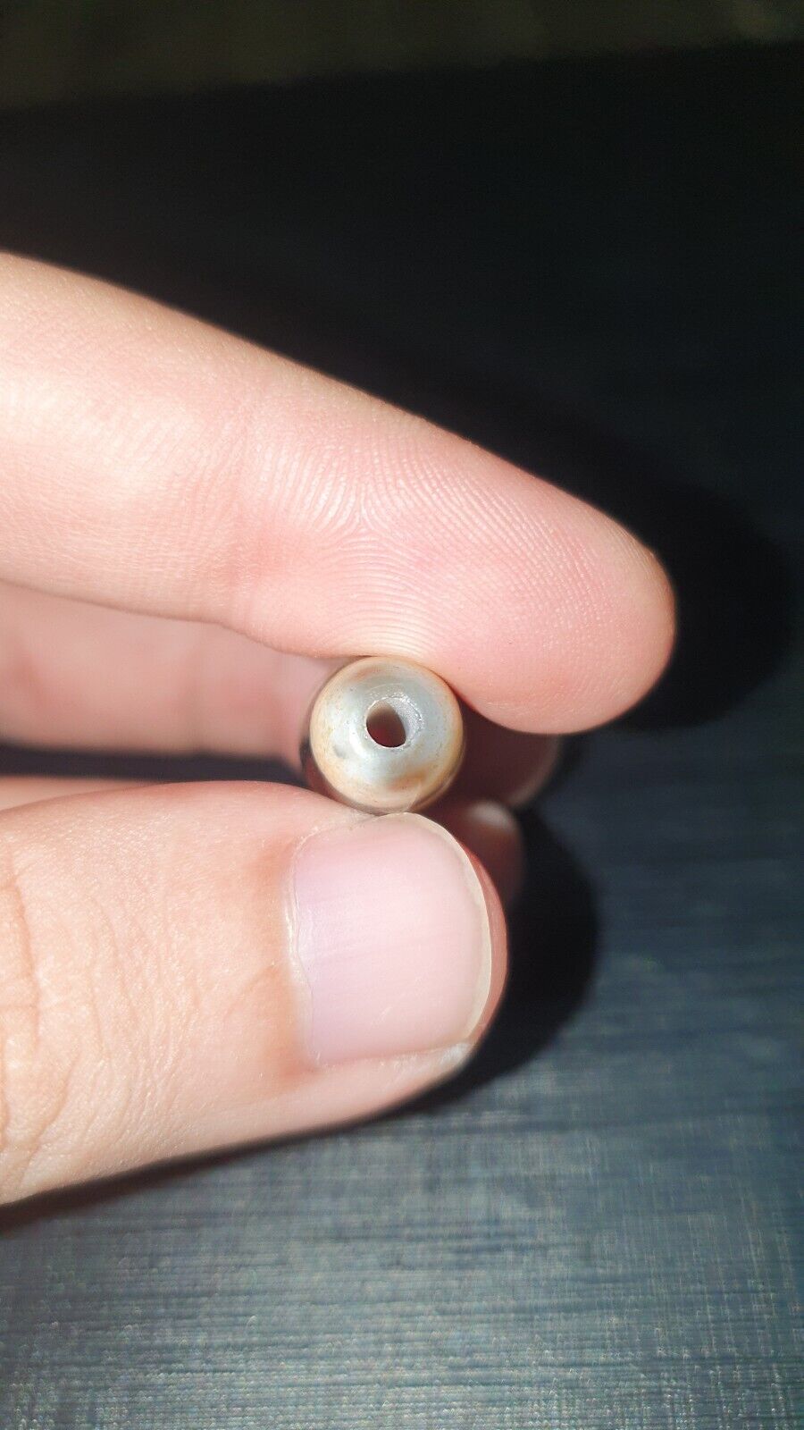 High Quality 2 Eyes Old Himalayan Indo Tibetan Agate DZI Bead